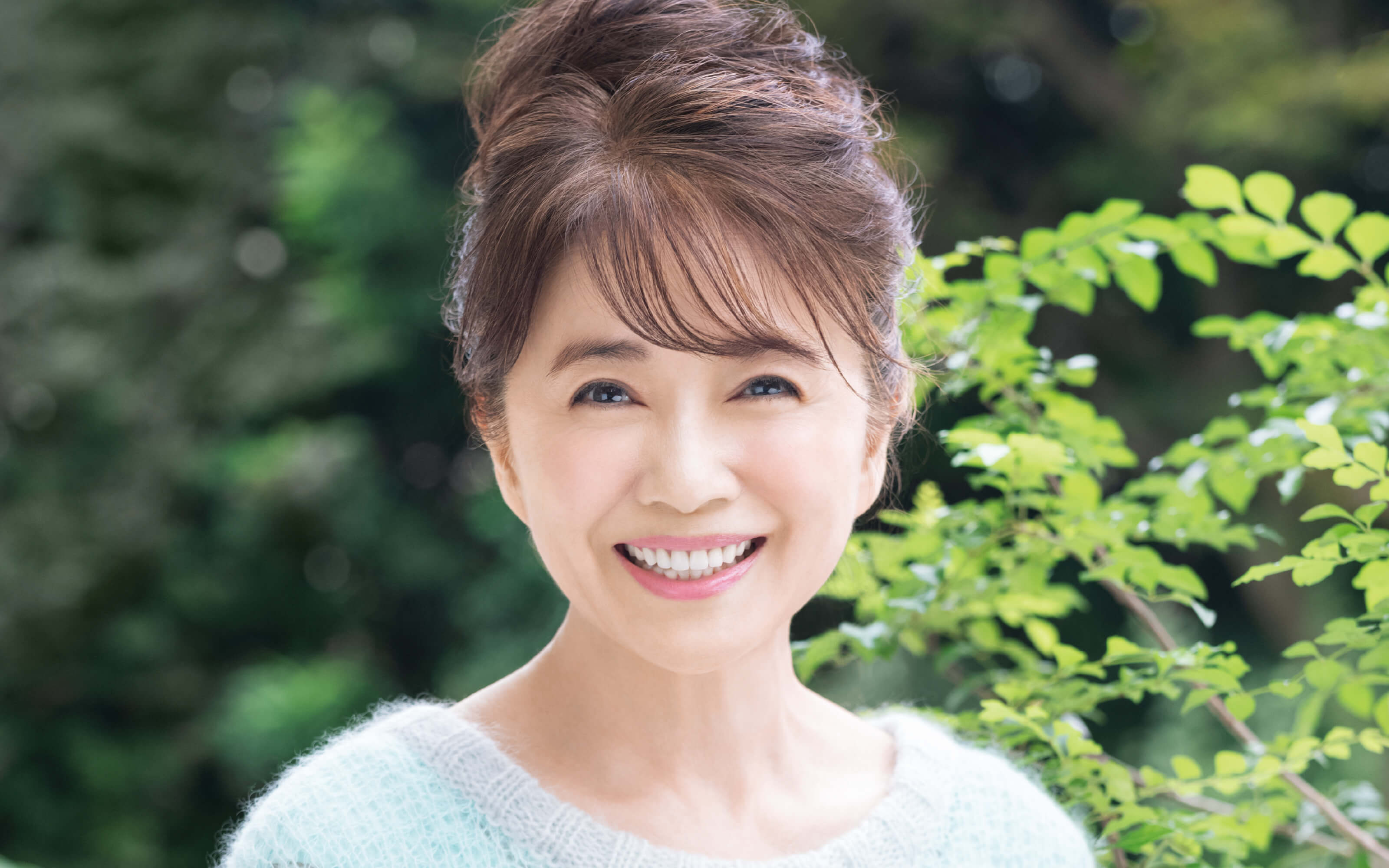 風吹ジュン氏 〈中楽坊〉ブランドビジュアル